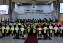 Kukuhkan 10 Guru Besar, UIN Walisongo Kuatkan Akademik